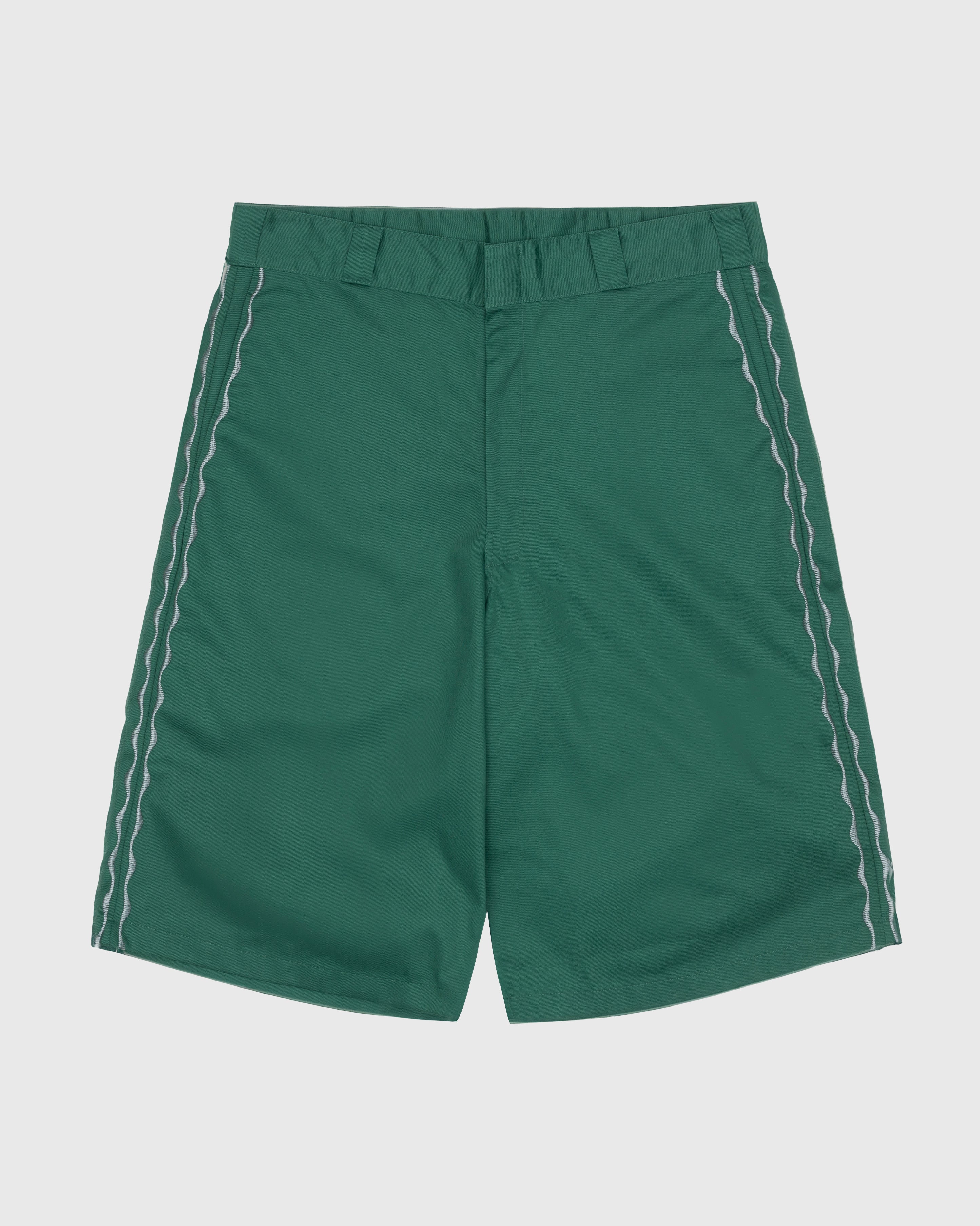 S.SHAPE Sショートボード 5.6ブラック/グリーン Welder's Stitch Loose Fit Work Shorts – sexhippies
