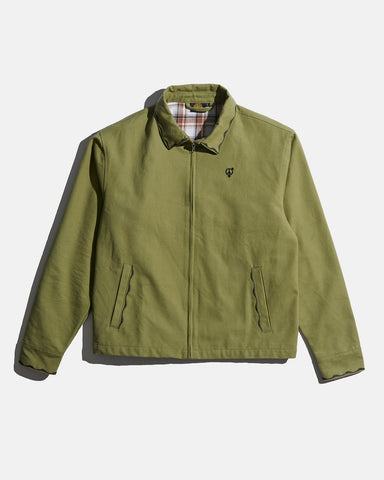 Welder's Stitch Harrington Jacket Olive