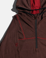 Load image into Gallery viewer, Grid Fleece Hooded Pullover
