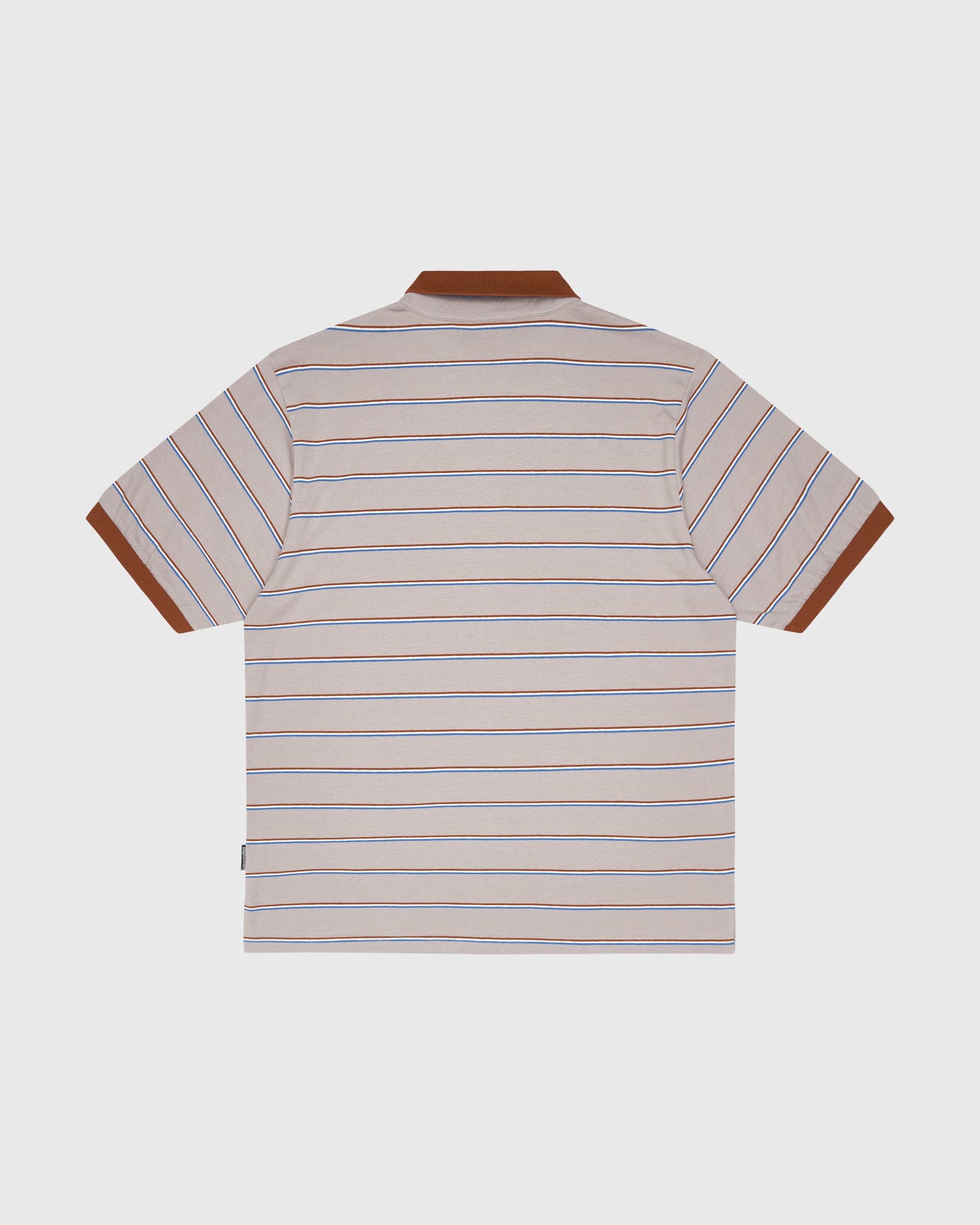 Split Stripe Polo Shirt