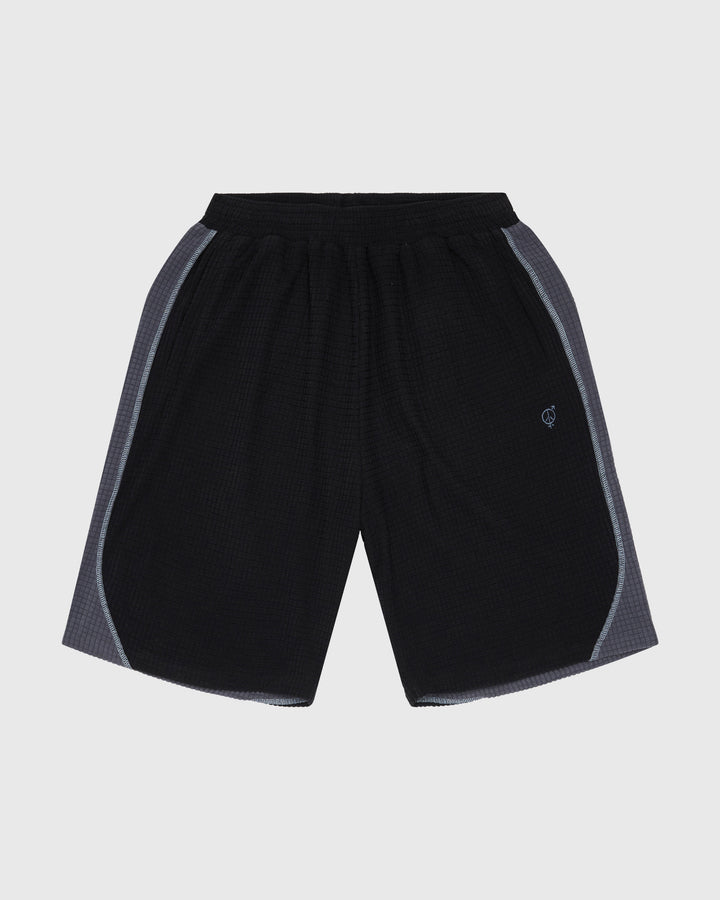 Grid Fleece Shorts