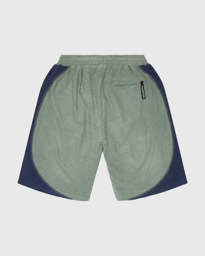 Grid Fleece Shorts