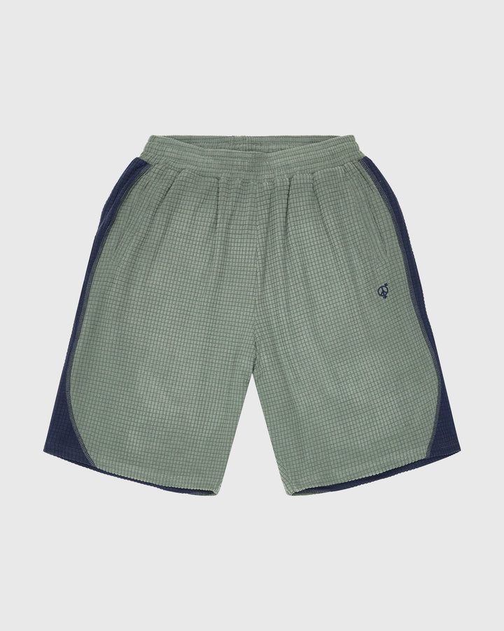 Grid Fleece Shorts