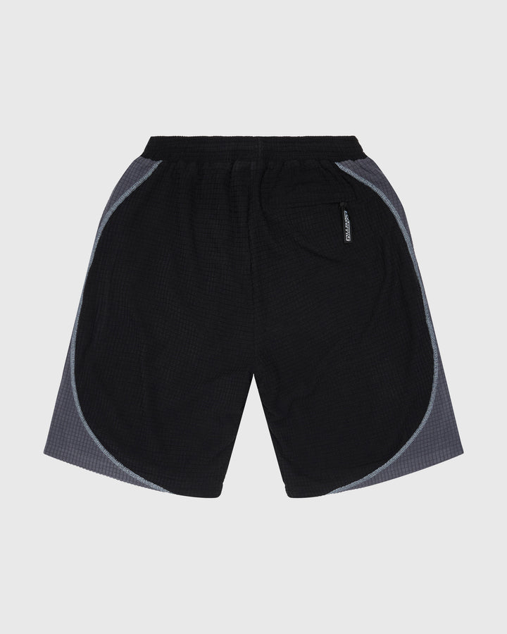 Grid Fleece Shorts