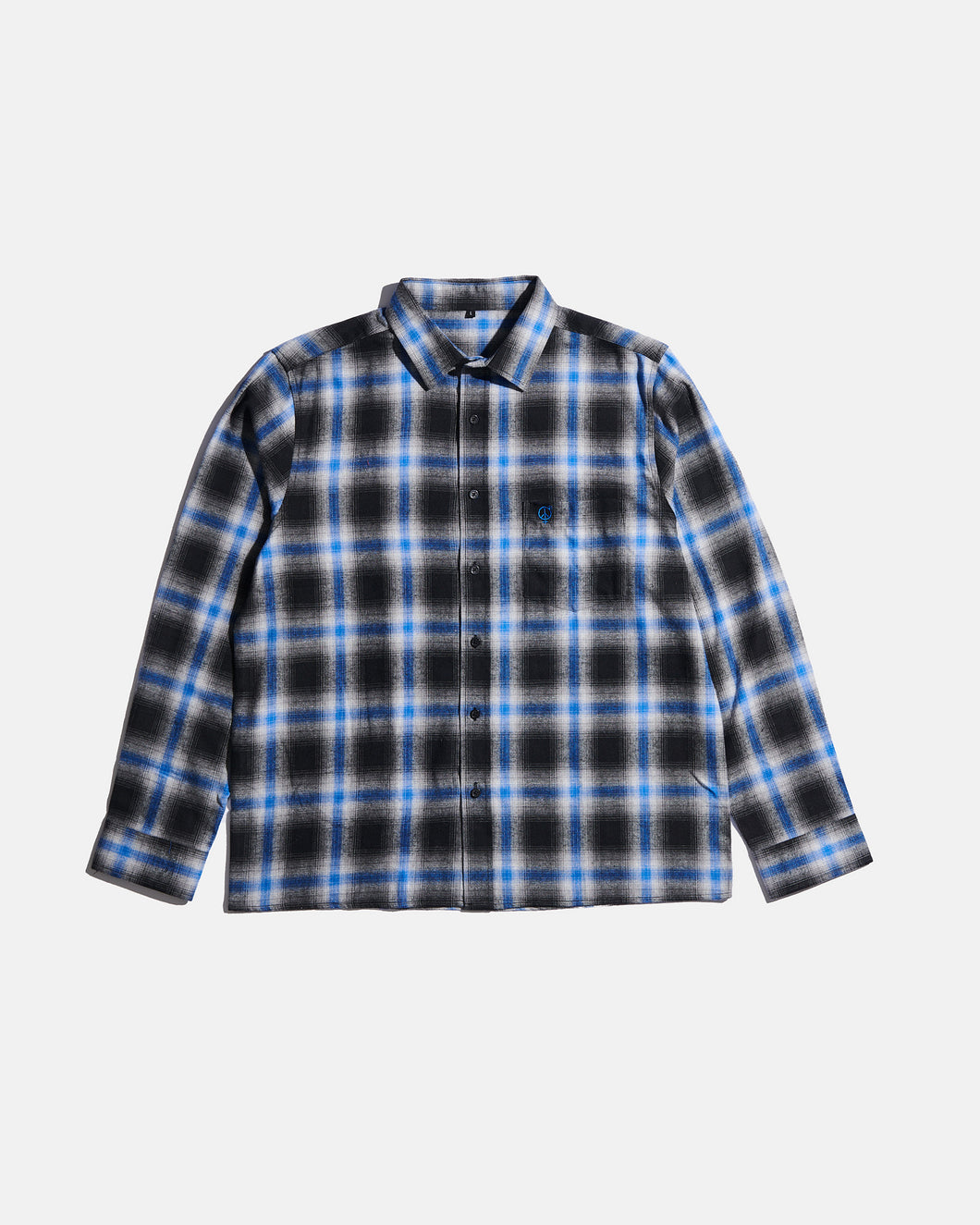 Shadow Plaid Flannel Shirt