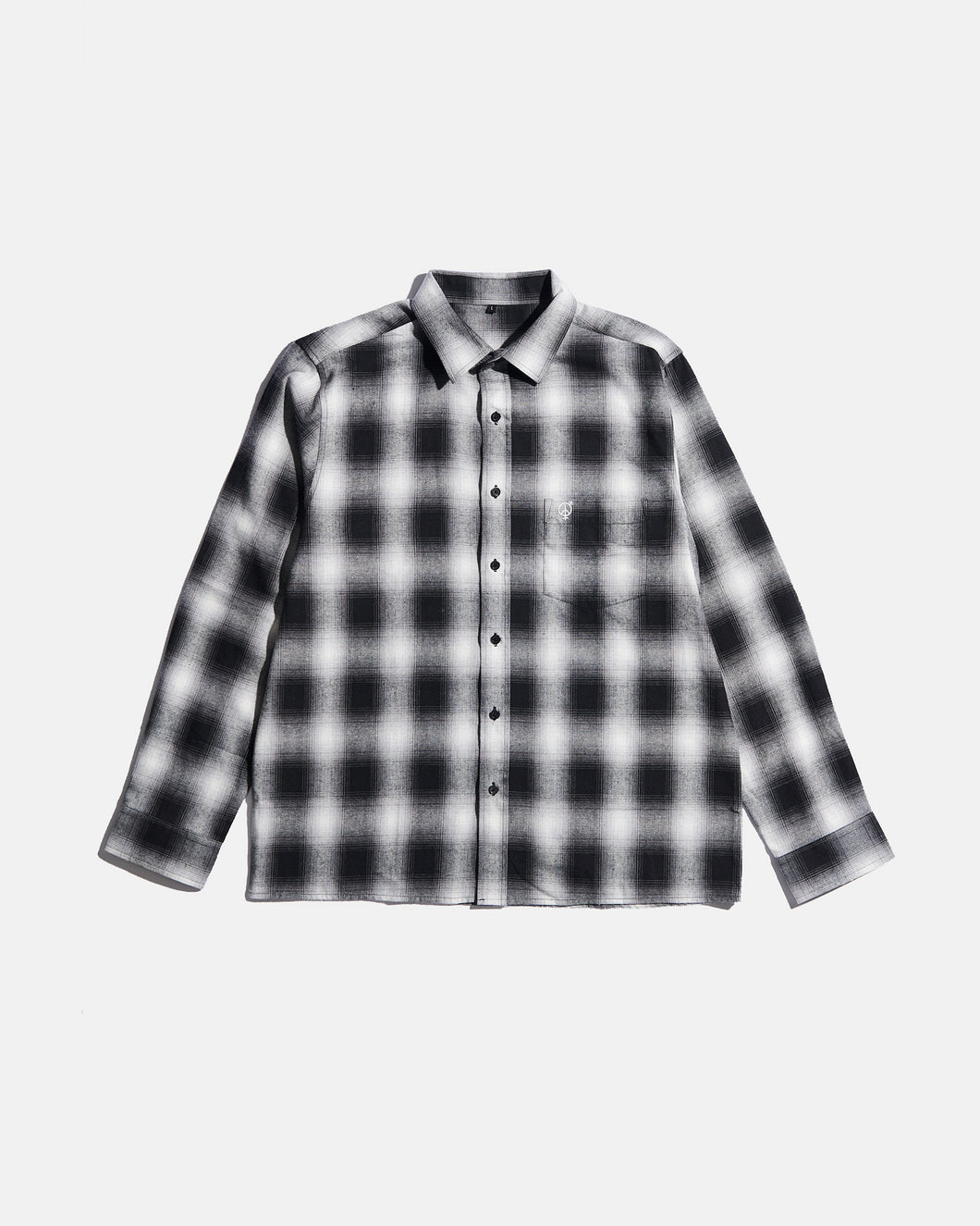 Shadow Plaid Flannel Shirt